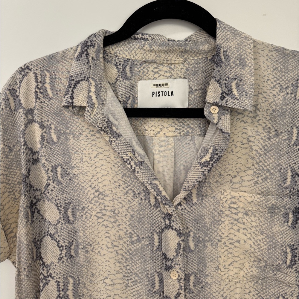 Pistola Snakeskin Top - Picture 2 of 4